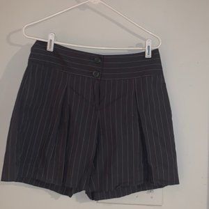 CAbi trolley pin stripe dress shorts